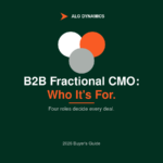 B2B fractional CMO buying committee: champion, economic buyer, technical evaluator, blocker
